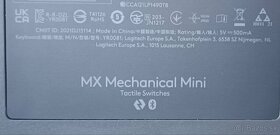 Logitech MX mini - US int - tactile - 4