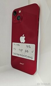 iPhone 13 RED 128GB TOP-STAV - 4