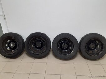 Disky s pneu rozteč 4x108, pneu 185 65 R15 peugeot, citoren - 4