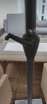 Slnečník s podstavcom 3m - 4