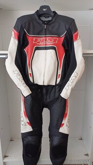 Kožená kombinéza FLM + boty Dainese Nexus - 4
