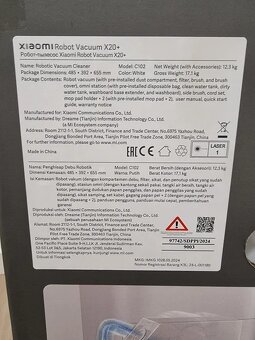 Xiaomi Robot Vacuum X20 + - 4
