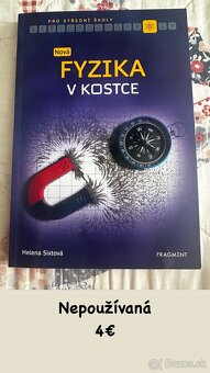 Predám učebnice pre SŠ z BIO, CHEM, FYZ a SJL - 4