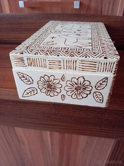 Predám ručne vypaľovanú krabičku kone - 4