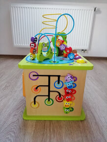 Hape motorická hracia /edukačna kocka so zvieratkami - 4