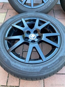 Predám čierne disky Spider R16 5x100 - 4