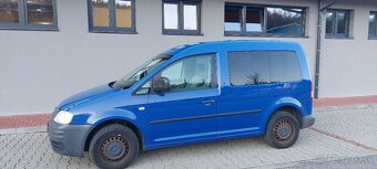 VW CADDY 1.9 nafta , rok 2007, kW 55, už km 286.770 - 4