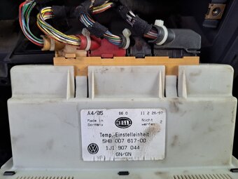 CLIMATRONIC, PANEL KLIMY - GOLF4, PASSAT B5 B5.5, OCT 1 - 4