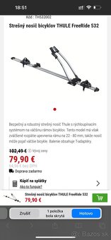 Nosič na bicykel thule - 4