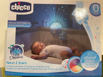 Hracia lampa na postieľko Chicco Next 2 Stars - 4