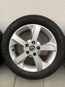 Alu disky škoda 5x112 r 16 ET 6,5J - 4