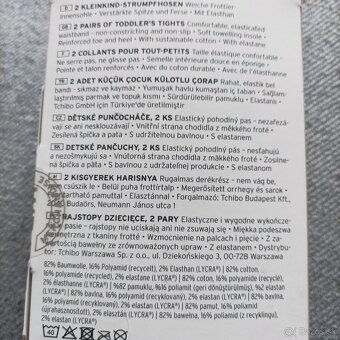 Nové pančuchy 122/128 Tchibo - 4
