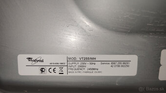 Whirlpool VT 255/WT mikrovlnna rura - 4