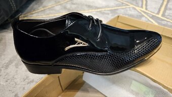 Pánske topánky svadobné elegantné - 4