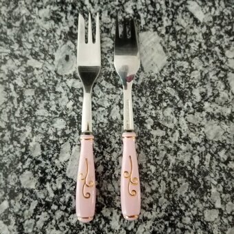 súprava Empír ružový porcelán - 4