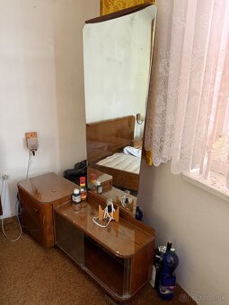 Vintage postel + nocne stoliky - 4