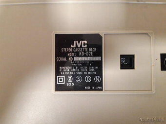 Kazetovy deck JVC KD - D2E - 4
