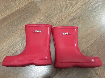 DOLCE & GABBANA - nádherné luxusné detské gumáky - 4