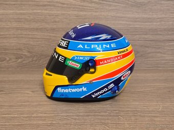 Fernando Alonso 2021 Mini Prilba 1:2 Bell - 4