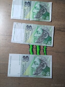 Predám slovenské koruny ankovky - 4