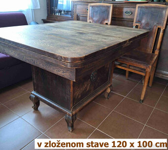 Predám kaštieľny nábytok - jedáleň - 4