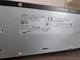 Predam kazetový dvojdeck Sony - 4