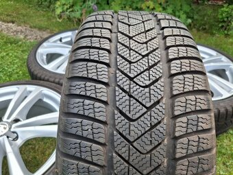 18" ALU 5x112 orig AUDI + zimné 225/40 r18 Pirelli 8mm TOP - 4