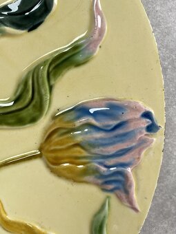 Kremnická kamenina Secesné taniere 32cm - 4