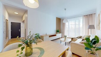 Kompletne zariadený 2 izbový byt v novostavbe, parkovanie - 4