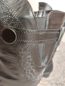 Dámske čižmy pre moletku - 4