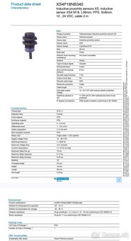 Telemecanique XS4 P18NB340 - 4