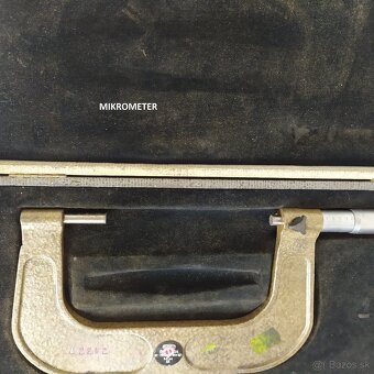 Mikrometre, dutinomer, hĺbkomer, - 4