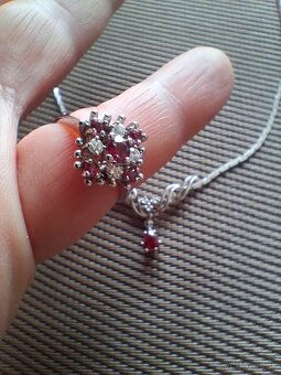 Zlatý set - náhrdelník a prsteň - 4