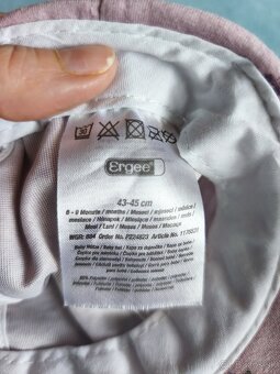 Dievčenská letná čiapka+2x čelenka - 4