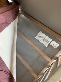 Ikea detská postielka GONATT s matracom rastúca a suflikmi - 4