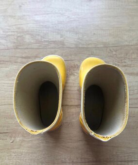 —————-Žlté unisex gumáky Bergstein 25, 3.50 E———— - 4
