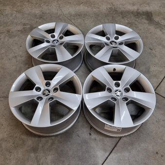 Hliníkové Škoda disky 5x112 R16 6,5J ET41 - 4