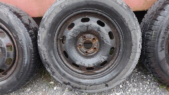 Zimna sada 5x100 6jx15 et38 zimne 195/65R15 vw group - 4