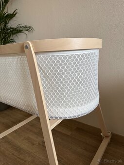 Detská kolíska Ikea Älkvärd s matracom - 4