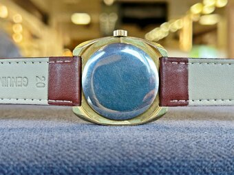 Československé mechanické vintage retro hodinky PRIM Masívne - 4