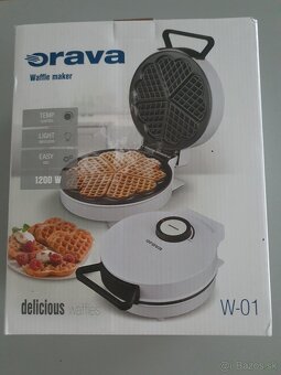 Predám vafľovač Orava - 4
