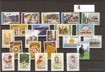 Známky mix 1 - 4