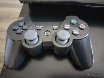 Predám PS3 Super Slim 320 GB + 2×ovládač.Rezervované do 16.6 - 4