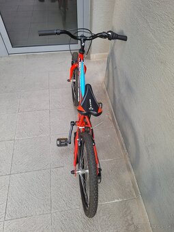 Predám detský bicykel 20kola Ctm cerveny - 4