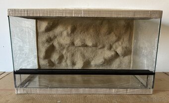 Terárium 60x35x35 s 3D stenou - 4