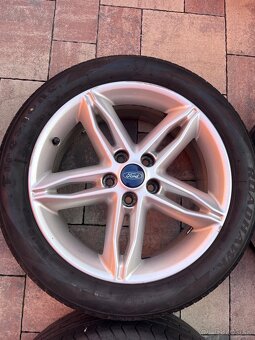 Orig. hliníkové disky Ford R17, 5x108 - 4