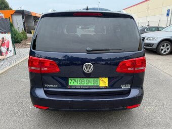 ► VW TOURAN 2,0 TDI - 103 kW, NAVI, AUTOM. PARKOVÁNÍ ◄ - 4