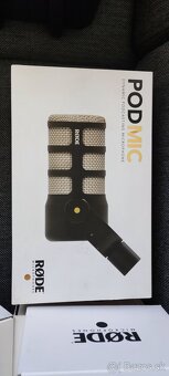 Mikrofón RODE PODMic + stojan Rode DS01 - 4