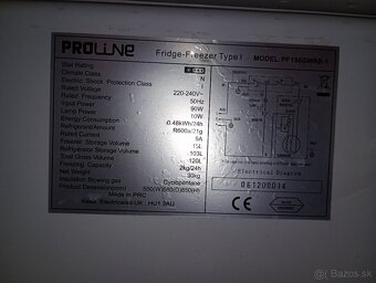 Predám malú 120l chladničku - 4