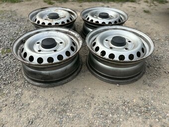 Plechové disky 5x160 r16 originál Ford - 4